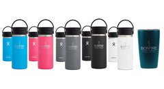 Bonfire Coffee Branded 16 oz Coffee Hydro Flask with Flex Sip™ Lid